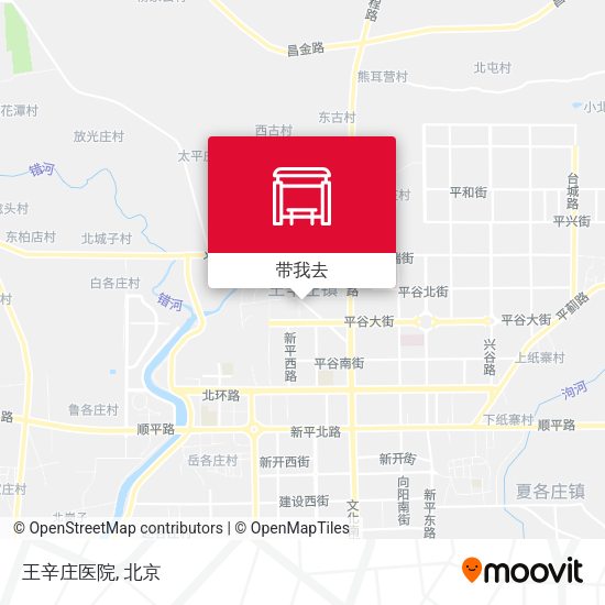 王辛庄医院地图