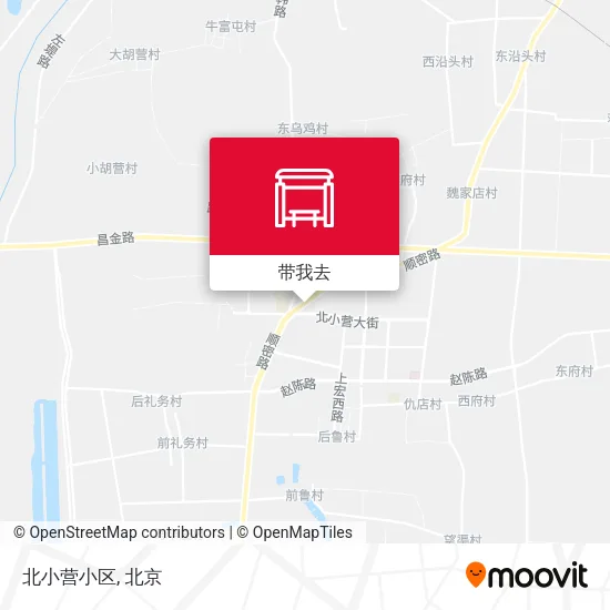 北小营小区地图
