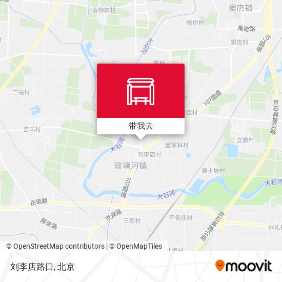 刘李店路口地图