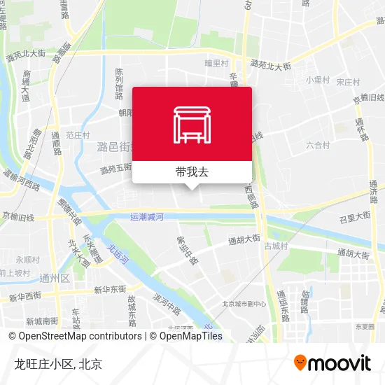 龙旺庄小区地图