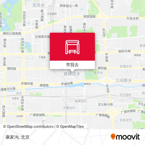 康家沟地图