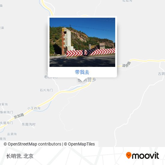 长哨营地图