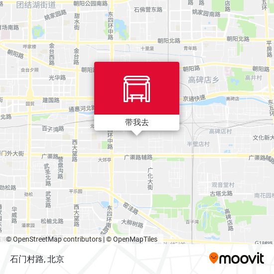 石门村路地图