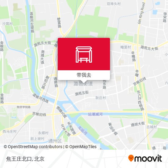 焦王庄北口地图