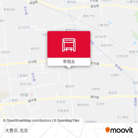 大曹庄地图