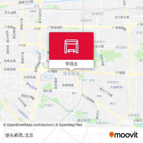 垡头桥西地图