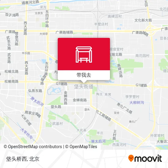垡头桥西地图