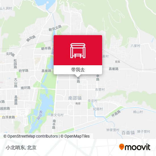 小北哨东地图