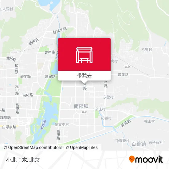 小北哨东地图