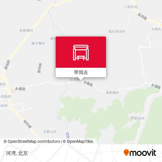 河湾地图