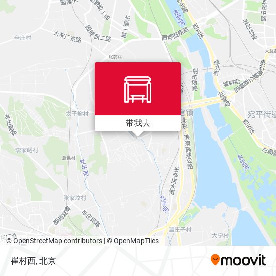 崔村西地图