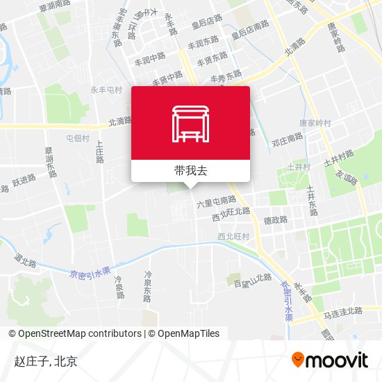 赵庄子地图