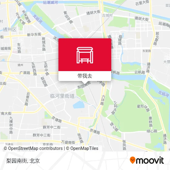 梨园南街地图