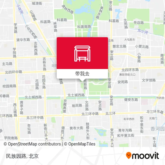 民族园路地图