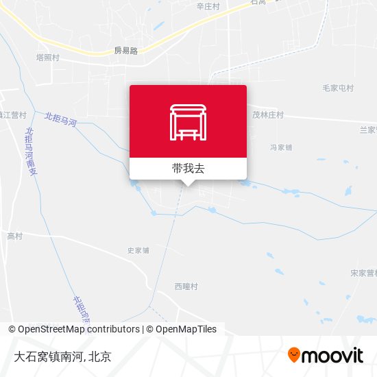 大石窝镇南河地图