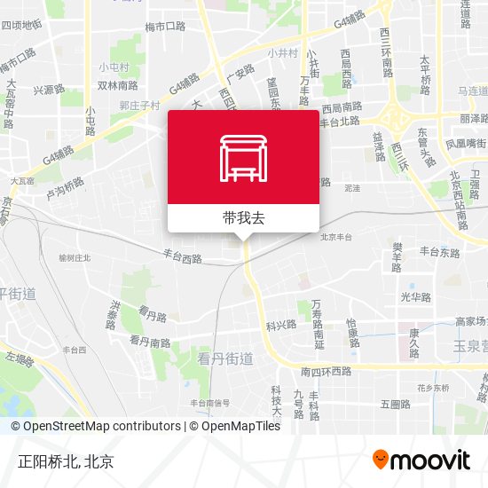 正阳桥北地图