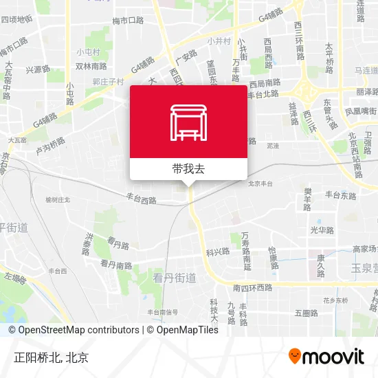 正阳桥北地图