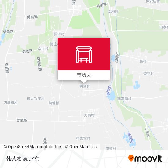 韩营农场地图