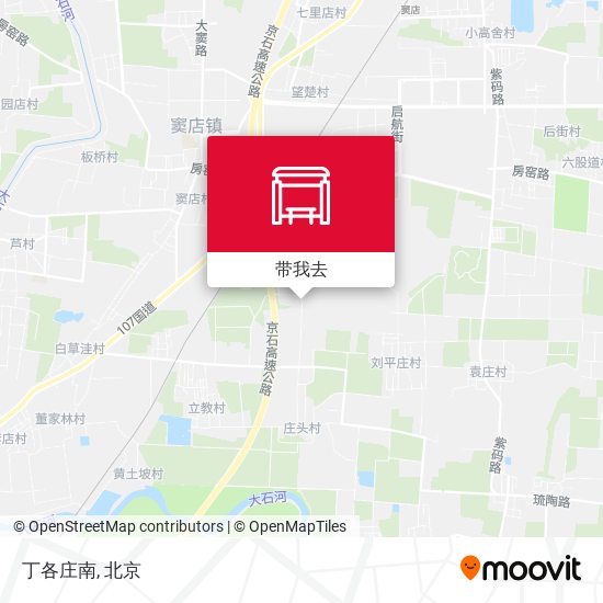 丁各庄南地图