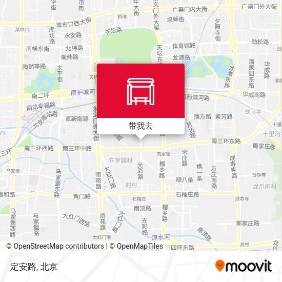 定安路地图