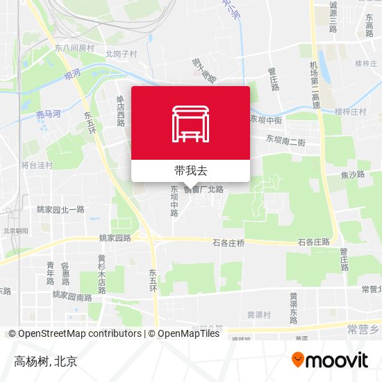 高杨树地图