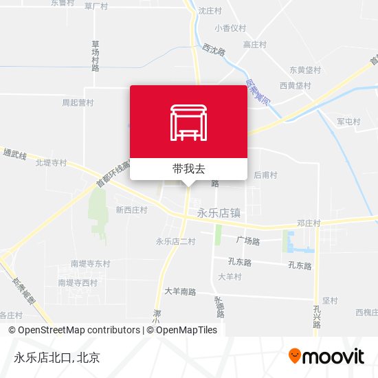 永乐店北口地图