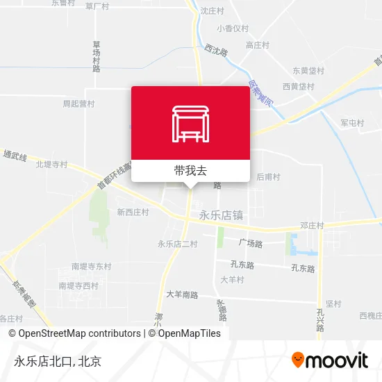 永乐店北口地图