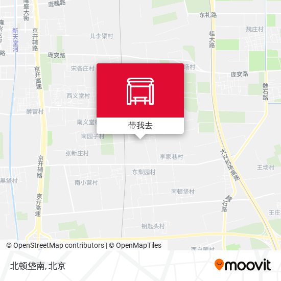 北顿垡南地图