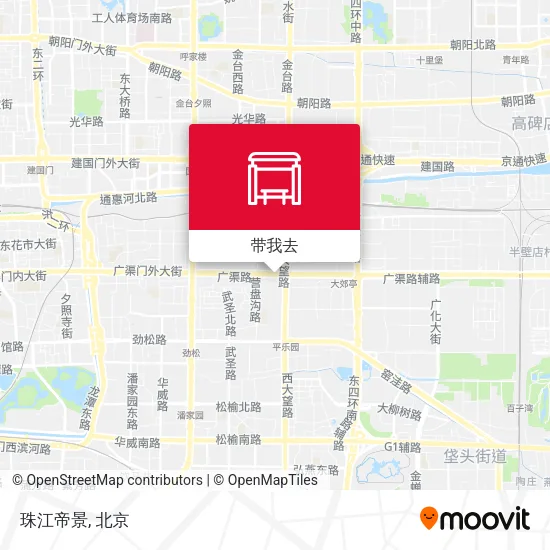珠江帝景地图