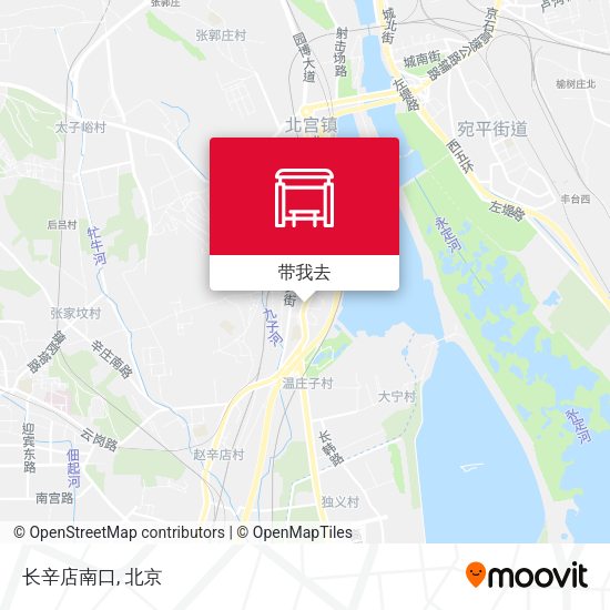 长辛店南口地图