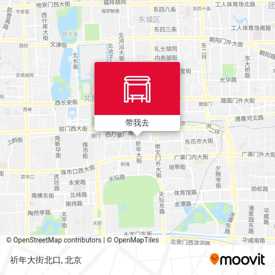 祈年大街北口地图