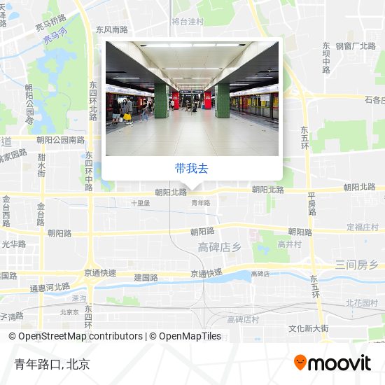 青年路口地图