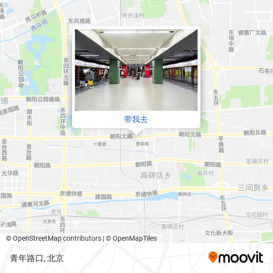 青年路口地图