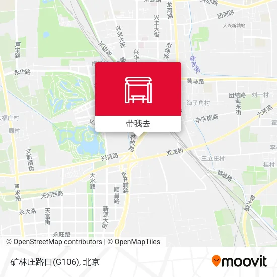 矿林庄路口(G106)地图