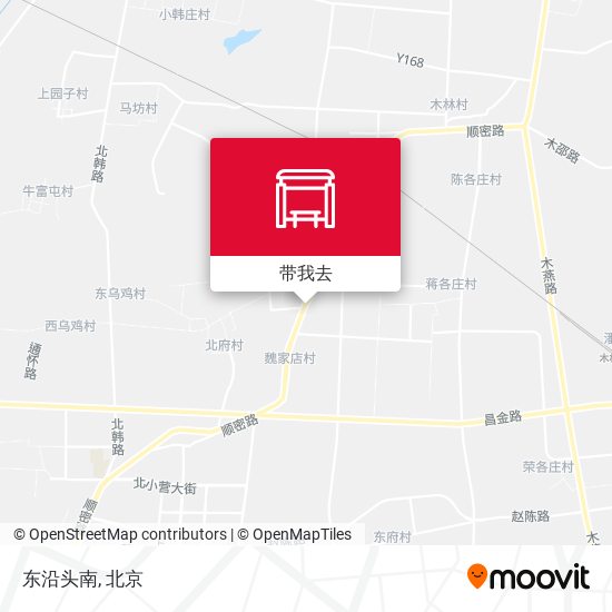 东沿头南地图