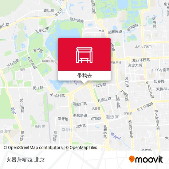 火器营桥西地图