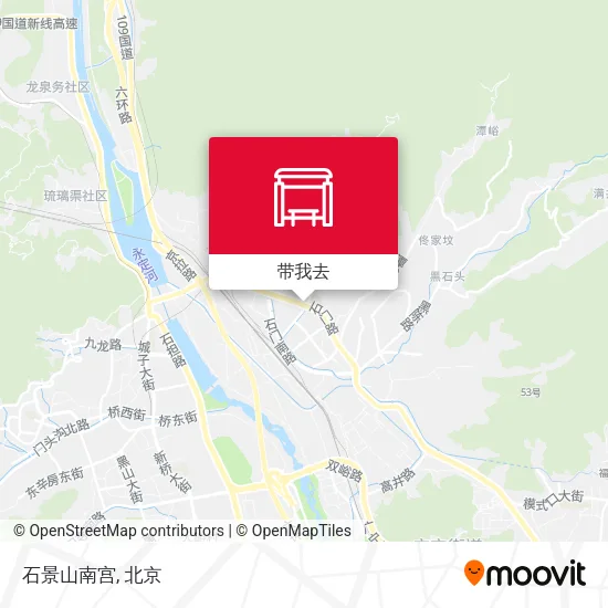 石景山南宫地图