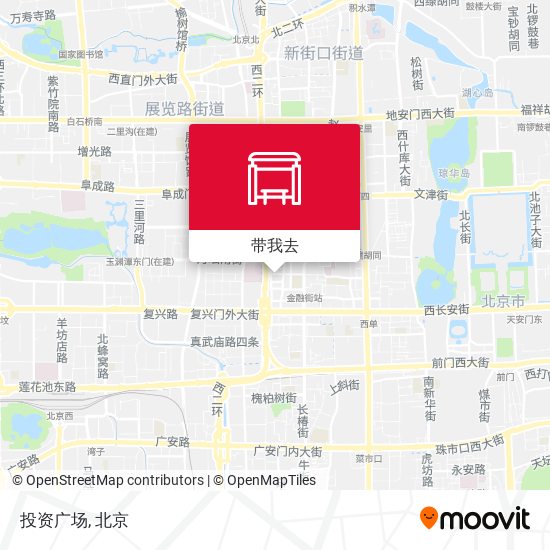 投资广场地图