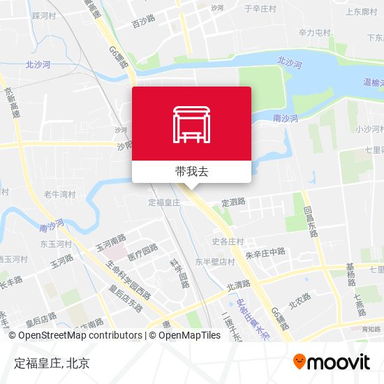定福皇庄地图