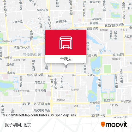 报子胡同地图