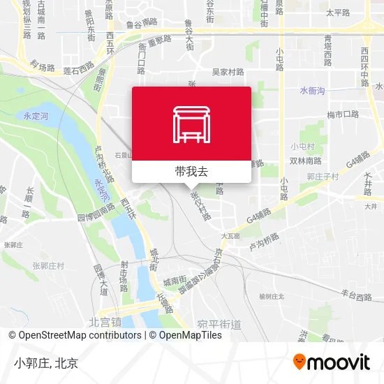 小郭庄地图