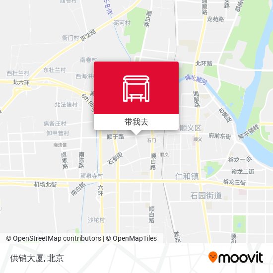 供销大厦地图