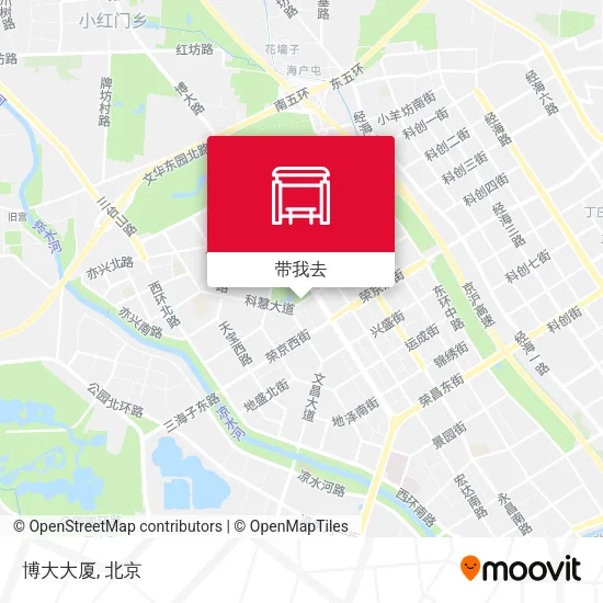 博大大厦地图