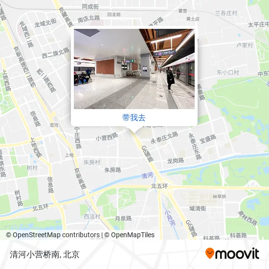 清河小营桥南地图