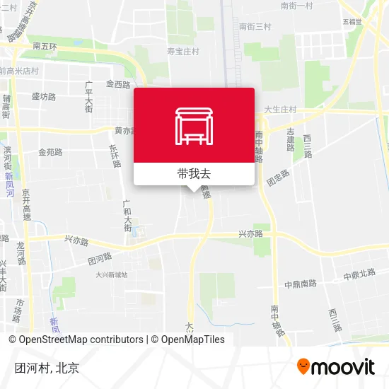 团河村地图