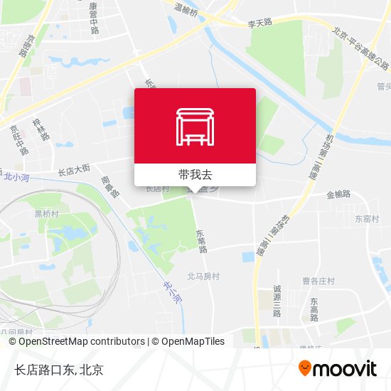 长店路口东地图