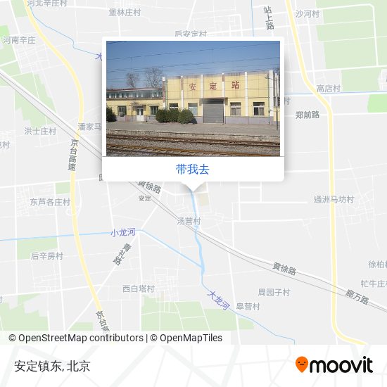 安定镇东地图