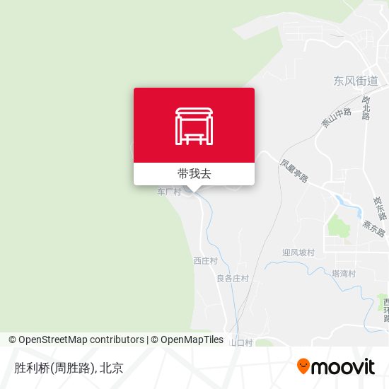 胜利桥(周胜路)地图