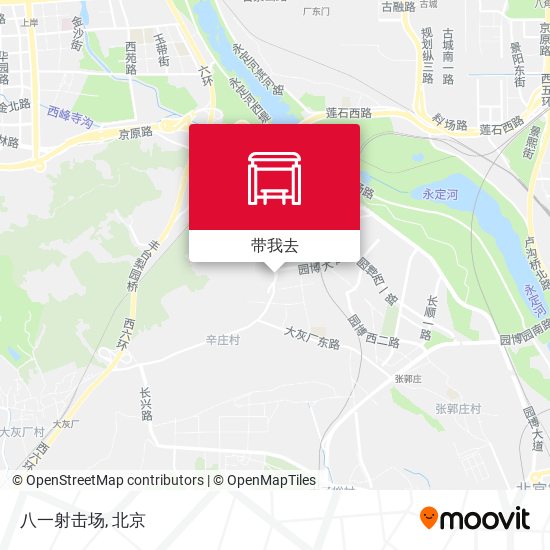 八一射击场地图