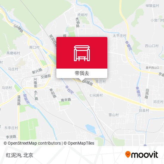 红泥沟地图